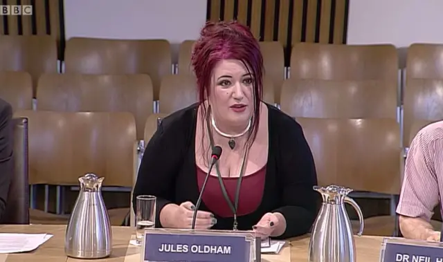 Jules Oldham from Homeless Action Scotland