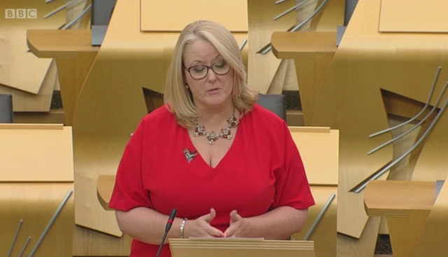 SNP MSP Christina McKelvie