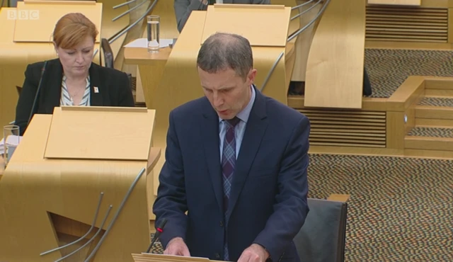 Justice Secretary Michael Matheson