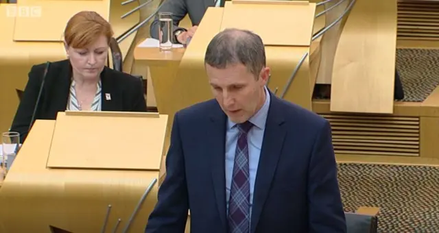 Justice Secretary Michael Matheson