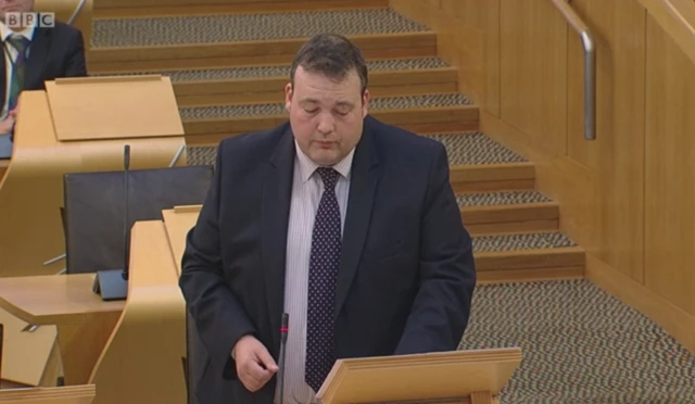 Tory MSP Jamie Halcro Johnston