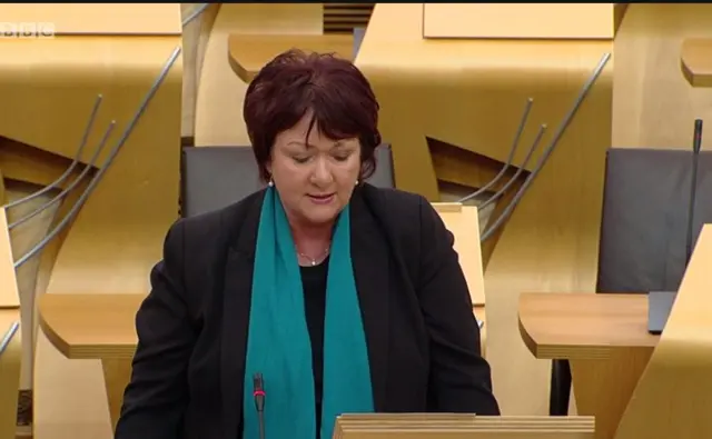 SNP MSP Rona Mackay