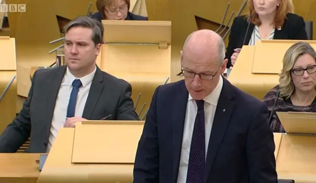 Deputy First Minister John Swinney