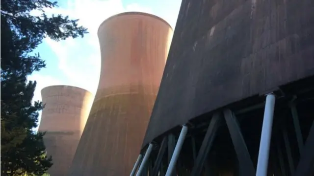 Cooling towers, Ironbridge Power Station