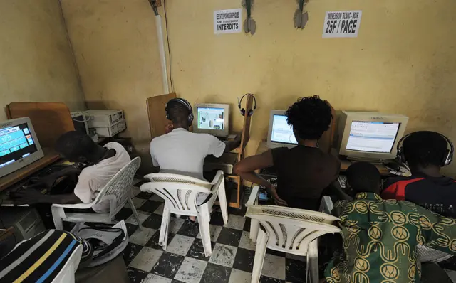 Internet cafe