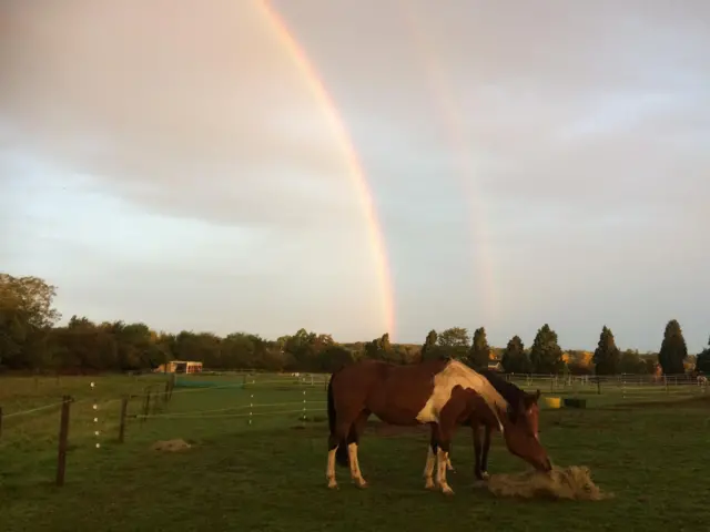 Double rainbow