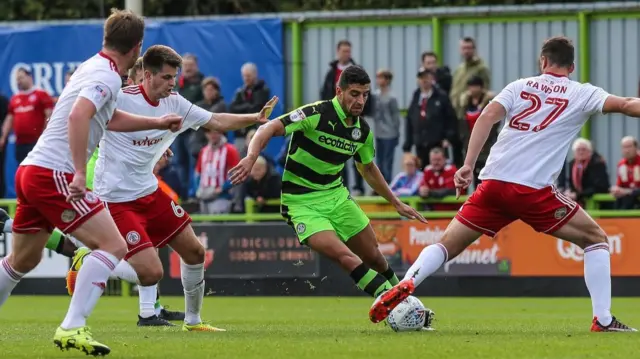 Forest Green v Accrington