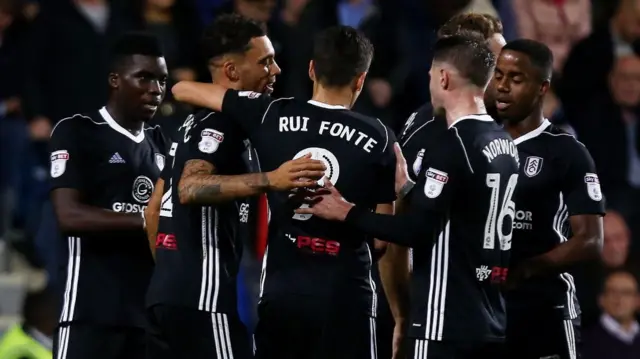 Fulham celebrate