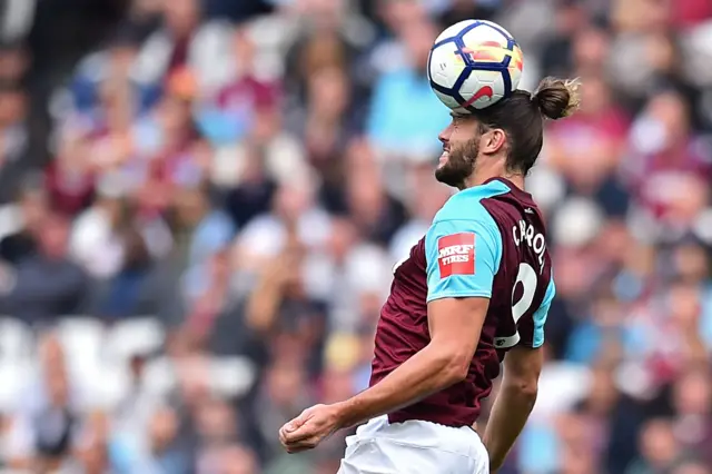 West Ham's Andy Carroll