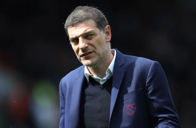 West Ham boss Slaven Bilic