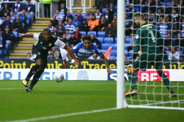 Liam Moore scores