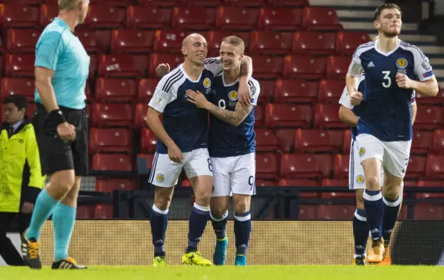 Scotland celebrate