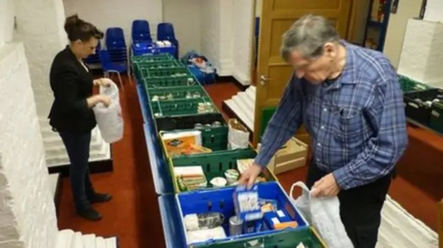 CAS highlights an increase in the use of foodbanks