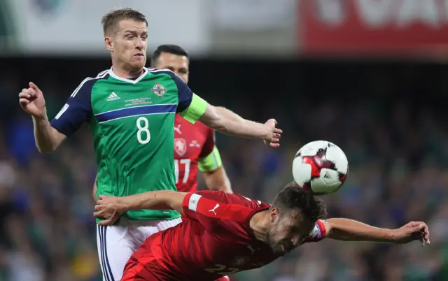 Northern Ireland captain Steven Davies