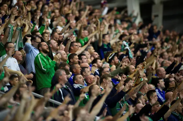 Northern Ireland fans