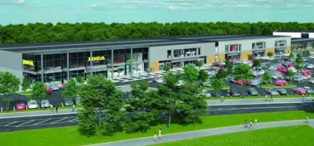 Original plans for Kingswood Retail Park expansion