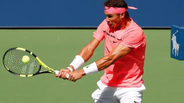 Rafael Nadal of Spain