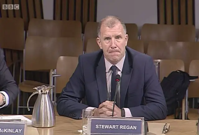 Scottish Football Association chief executive Stewart Regan