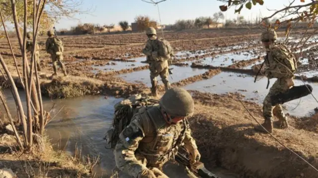 British troops