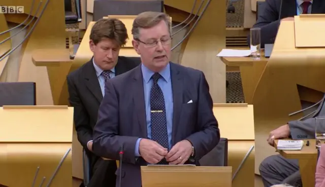 Conservative MSp Alexander Stewart