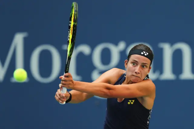 Anastasija Sevastova of Latvia returns