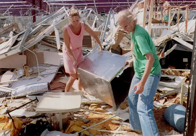 Andrew left more than 50,000 Floridians homeless