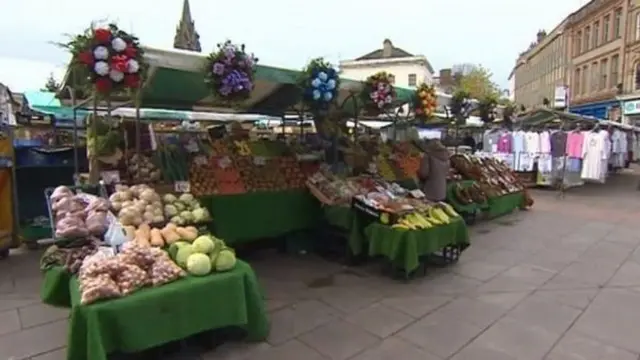 Market Place at Mansfield