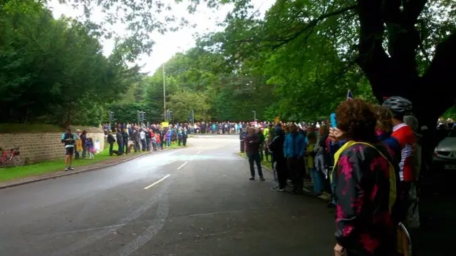 Newstead Abbey crowd