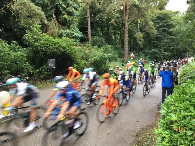 Tour of Britain cyclists