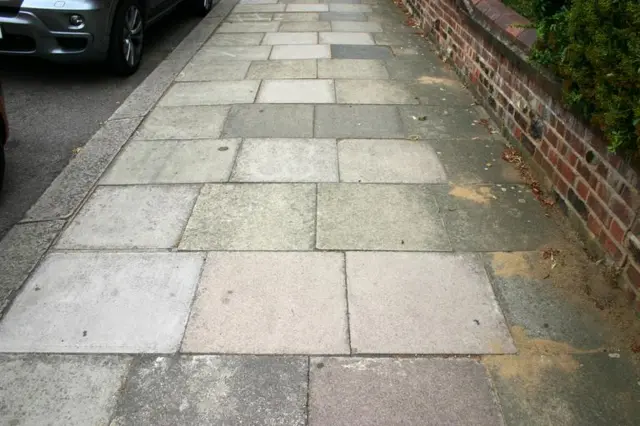 Photo of street pavement