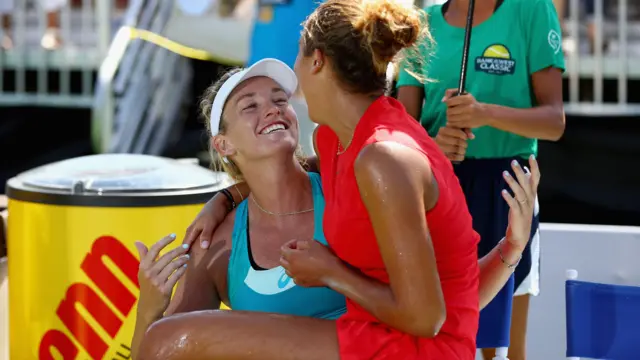 Coco Vandeweghe and Madison Keys