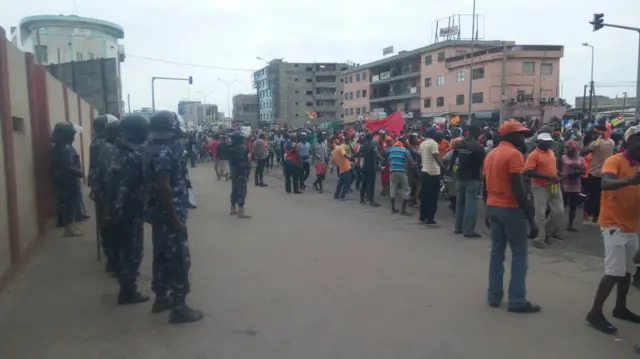 Protesters