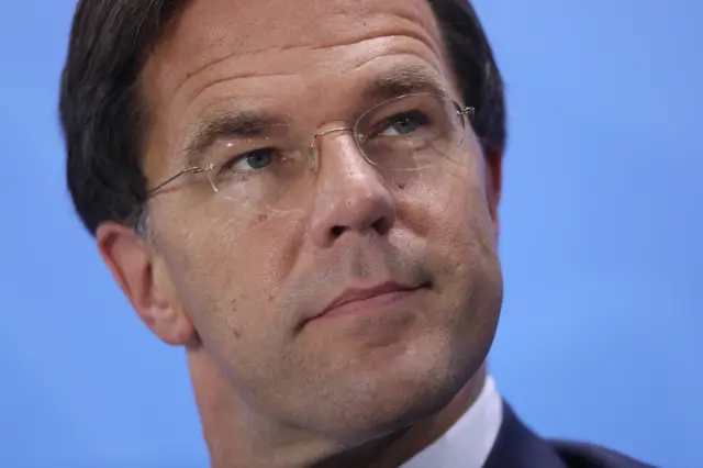 Dutch Prime Minister Mark Rutte