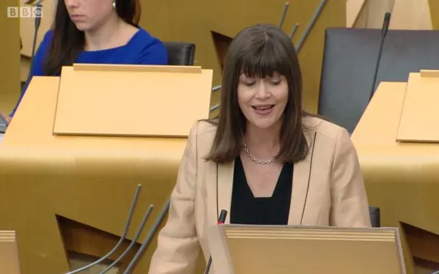 SNP MSP Claire Haughey