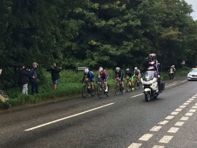 Cyclists in Flempton