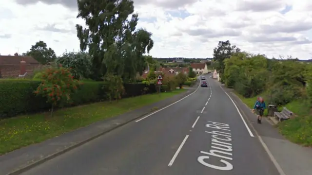 Church Road in Snape