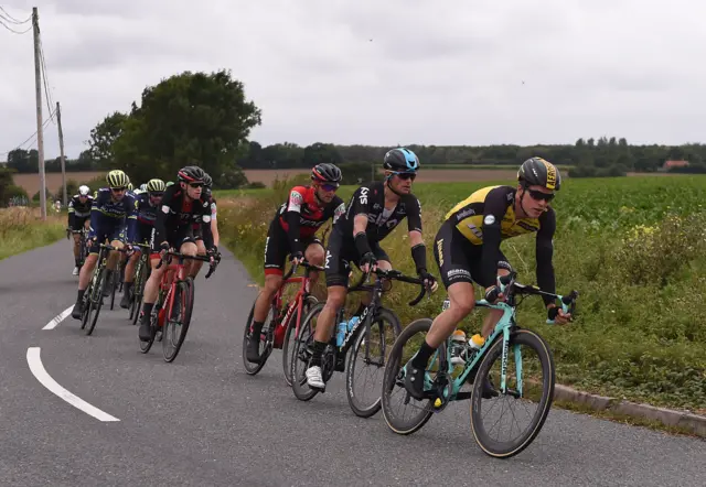 Tour of Britain at Stradbroke