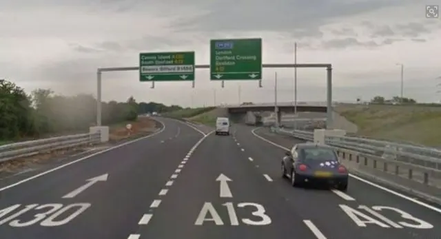 A13/A130 junction