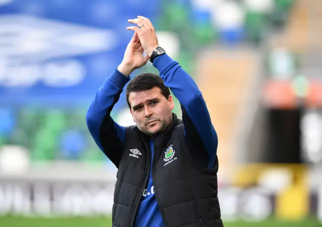 Linfield manager David Healy