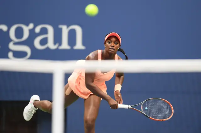 Sloane Stephens of the US