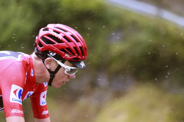 Chris Froome of Sky team