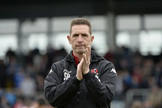 Crusaders manager Stephen Baxter
