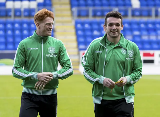 Simon Murray and John McGinn