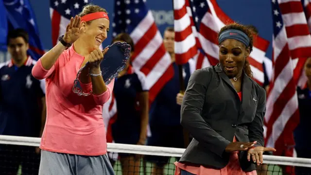Victoria Azarenka and Serena Williams