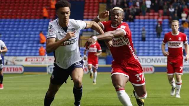 Bolton v Middlesbrough