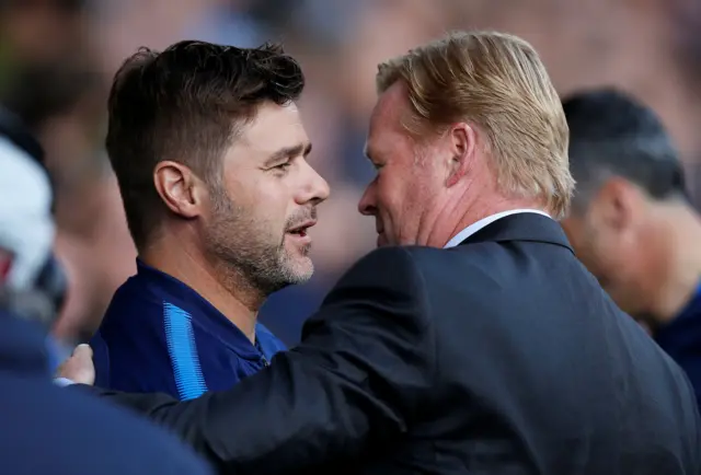 Mauricio Pochettino and Ronald Koeman