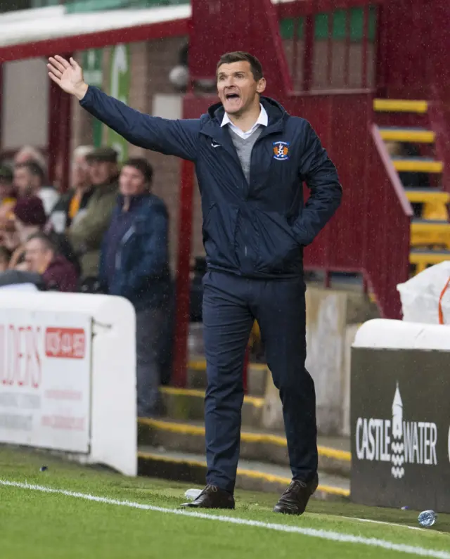Kilmarnock boss Lee McCulloch