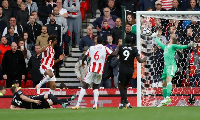 Choupo-Moting scores for Stoke