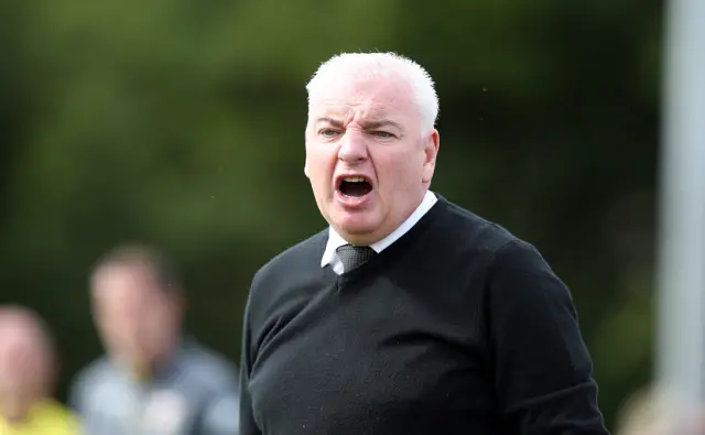 Ballinamallard boss Gavin Dykes