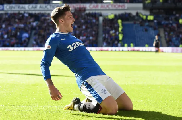 Josh Windass celebrates